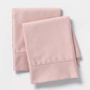 Blush Pink Standard Size Tri-Ease Pillow Case Set